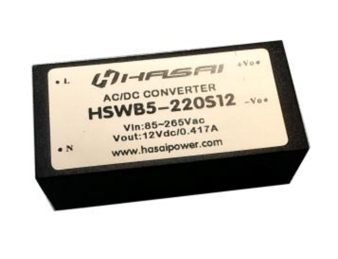 HSWB5W宽电压隔离稳压AC/DC系列